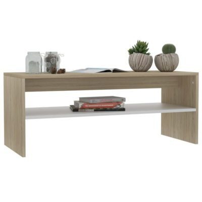 Acheter Table basse Blanc brillant pas cher Astra - Dakar - Sénégal