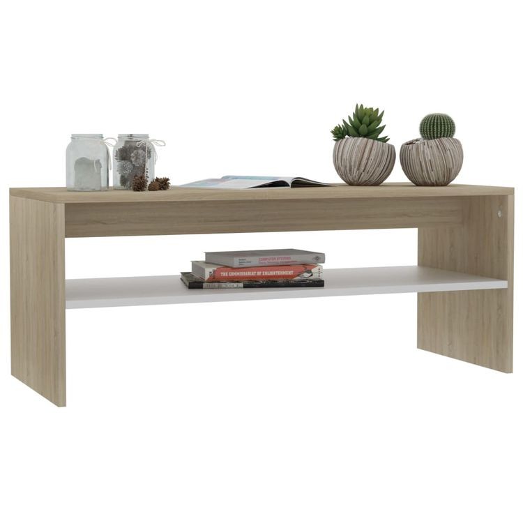 Acheter Table basse Blanc brillant pas cher Astra - Dakar - Sénégal