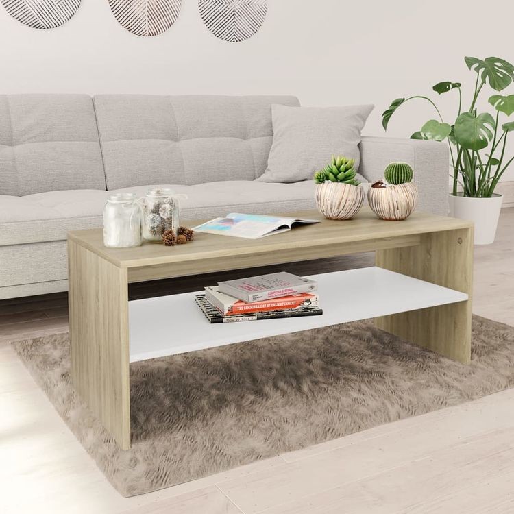 Acheter Table basse Blanc brillant pas cher Astra - Dakar - Sénégal