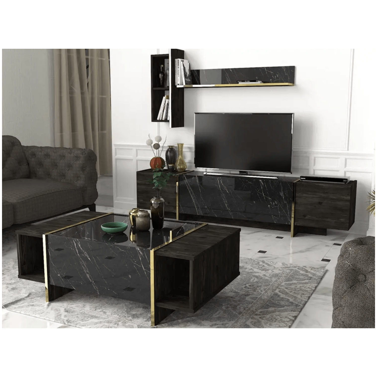Acheter Ensemble Meuble TV Plus Table Basse dakar sénégal