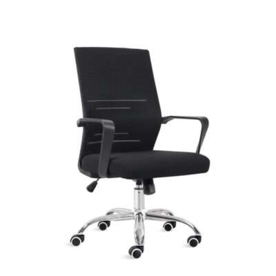 Chaise de Bureau Pivotante en Maille - Moderne et Ergonomique