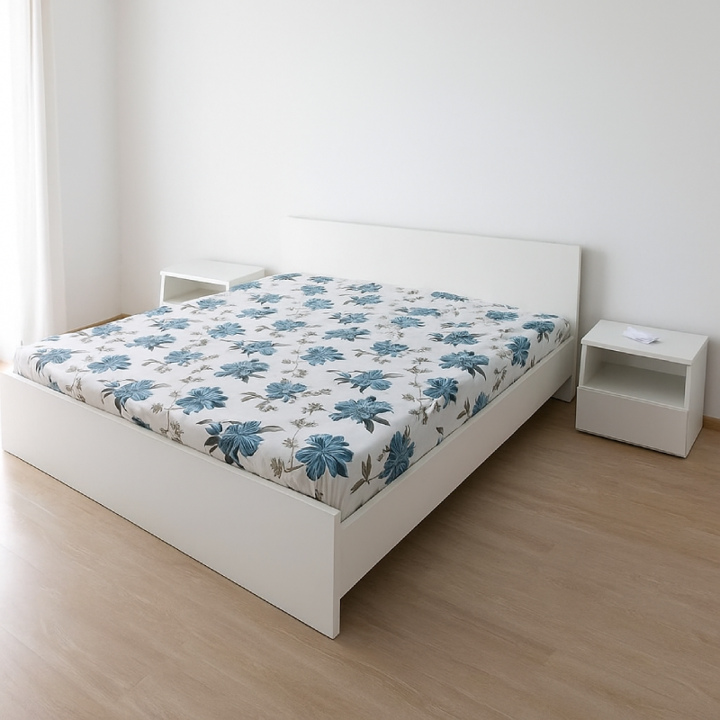 Lit Double Moderne 180x190 cm – Design Minimaliste et Fonctionnel - Astra - Dakar Sénégal