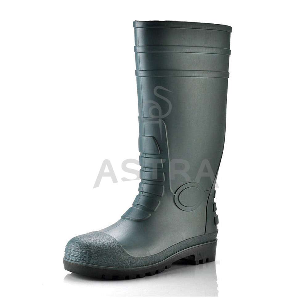 bottes de sécurité anti-pluie vertes pour zone inondée Dakar Sénégal