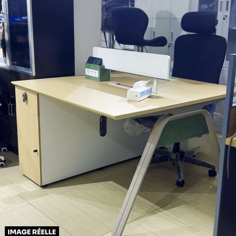 Box de Travail 120 × 120 cm avec prise intégrée - Astra - Dakar Sénégal