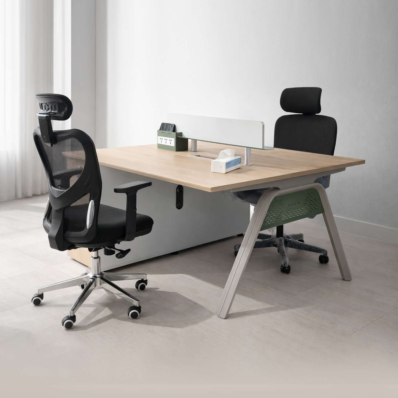 Box de Travail 120 × 120 cm avec prise intégrée - Astra - Dakar Sénégal